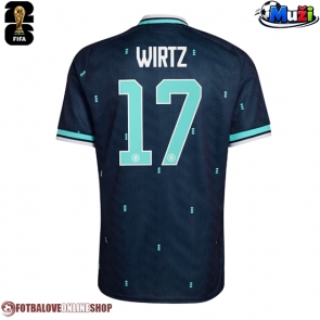 Německo Florian Wirtz #17 Venkovní Dres MS 2026 Krátkým Rukávem