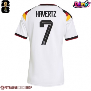 Německo Kai Havertz #7 Domácí Dres pro Dámy MS 2026 Krátkým Rukávem