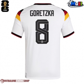 Německo Leon Goretzka #8 Domácí Dres MS 2026 Krátkým Rukávem