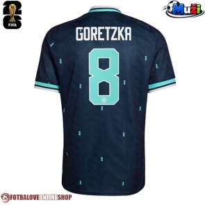 Německo Leon Goretzka #8 Venkovní Dres MS 2026 Krátkým Rukávem