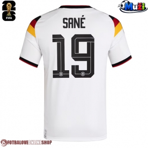 Německo Leroy Sane #19 Domácí Dres MS 2026 Krátkým Rukávem