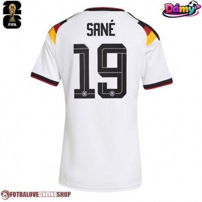 Německo Leroy Sane #19 Domácí Dres pro Dámy MS 2026 Krátkým Rukávem