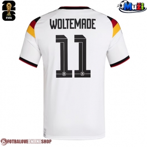 Německo Nick Woltemade #11 Domácí Dres MS 2026 Krátkým Rukávem