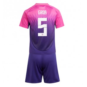 Německo Pascal Gross #5 Venkovní dres komplet pro Děti ME 2024 Krátkým Rukávem (+ Krátké kalhoty)