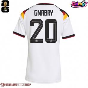 Německo Serge Gnabry #20 Domácí Dres pro Dámy MS 2026 Krátkým Rukávem