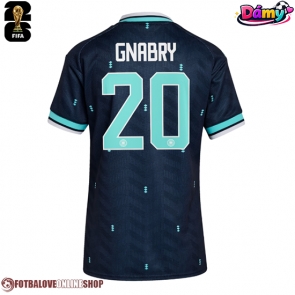 Německo Serge Gnabry #20 Venkovní Dres pro Dámy MS 2026 Krátkým Rukávem