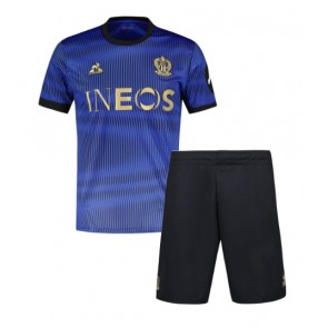 OGC Nice Alternativní dres komplet pro Děti 2024-25 Krátkým Rukávem (+ Krátké kalhoty)