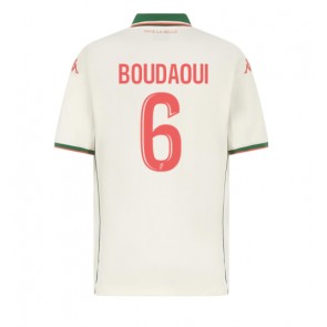 OGC Nice Hicham Boudaoui #6 Venkovní Dres 2025-26 Krátkým Rukávem OGC Nice Hicham Boudaoui #6 Venkovní Dres 2025-26 Krátkým Rukávem