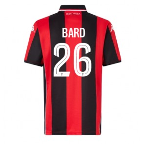 OGC Nice Melvin Bard  #26 Domácí Dres 2025-26 Krátkým Rukávem OGC Nice Melvin Bard  #26 Domácí Dres 2025-26 Krátkým Rukávem