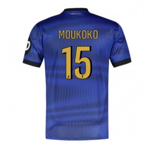 OGC Nice Youssoufa Moukoko #15 Alternativní Dres 2024-25 Krátkým Rukávem