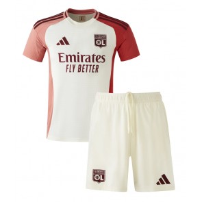 Olympique Lyonnais Alternativní dres komplet pro Děti 2024-25 Krátkým Rukávem (+ Krátké kalhoty)