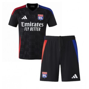 Olympique Lyonnais Venkovní dres komplet pro Děti 2024-25 Krátkým Rukávem (+ Krátké kalhoty)
