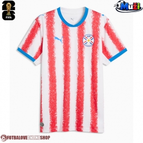 Paraguay Domácí Dres MS 2026 Krátkým Rukávem