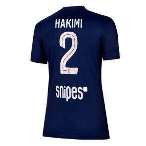 Paris Saint-Germain Achraf Hakimi #2 Domácí Dres pro Dámy 2025-26 Krátkým Rukávem