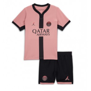 Paris Saint-Germain Alternativní dres komplet pro Děti 2024-25 Krátkým Rukávem (+ Krátké kalhoty)