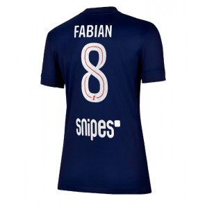 Paris Saint-Germain Fabian Ruiz #8 Domácí Dres pro Dámy 2025-26 Krátkým Rukávem