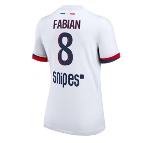 Paris Saint-Germain Fabian Ruiz #8 Venkovní Dres pro Dámy 2025-26 Krátkým Rukávem
