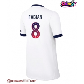 Paris Saint-Germain Fabian Ruiz #8 Venkovní Dres pro Dámy 2026-27 Krátkým Rukávem