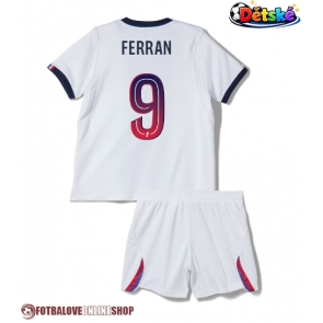 Paris Saint-Germain Ferran Torres #9 Venkovní dres komplet pro Děti 2026-27 Krátkým Rukávem (+ Krátké kalhoty)