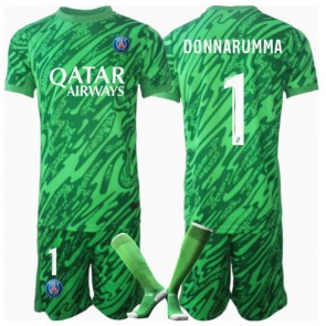 Paris Saint-Germain Gianluigi Donnarumma #1 Brankář Domácí dres komplet pro Děti 2024-25 Krátkým Rukávem (+ Krátké kalhoty)