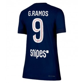 Paris Saint-Germain Goncalo Ramos #9 Domácí Dres pro Dámy 2025-26 Krátkým Rukávem