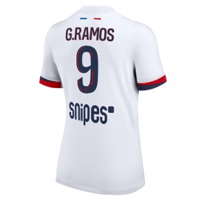Paris Saint-Germain Goncalo Ramos #9 Venkovní Dres pro Dámy 2025-26 Krátkým Rukávem