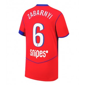 Paris Saint-Germain Illia Zabarnyi #6 Alternativní Dres 2025-26 Krátkým Rukávem