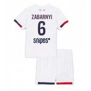 Paris Saint-Germain Illia Zabarnyi #6 Venkovní dres komplet pro Děti 2025-26 Krátkým Rukávem (+ Krátké kalhoty)