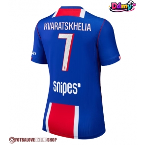 Paris Saint-Germain Khvicha Kvaratskhelia #7 Domácí Dres pro Dámy 2026-27 Krátkým Rukávem