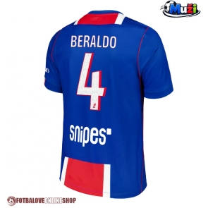 Paris Saint-Germain Lucas Beraldo #4 Domácí Dres 2026-27 Krátkým Rukávem