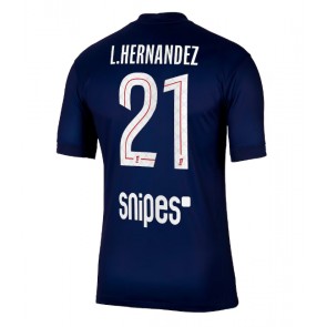 Paris Saint-Germain Lucas Hernandez #21 Domácí Dres 2025-26 Krátkým Rukávem