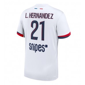 Paris Saint-Germain Lucas Hernandez #21 Venkovní Dres 2025-26 Krátkým Rukávem