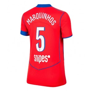 Paris Saint-Germain Marquinhos #5 Alternativní Dres pro Dámy 2025-26 Krátkým Rukávem