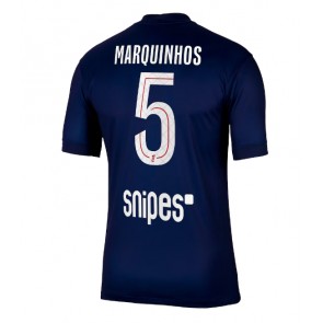 Paris Saint-Germain Marquinhos #5 Domácí Dres 2025-26 Krátkým Rukávem Paris Saint-Germain Marquinhos #5 Domácí Dres 2025-26 Krátkým Rukávem