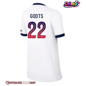 Paris Saint-Germain Mika Godts #22 Venkovní Dres pro Dámy 2026-27 Krátkým Rukávem