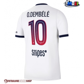 Paris Saint-Germain Ousmane Dembele #10 Venkovní Dres 2026-27 Krátkým Rukávem