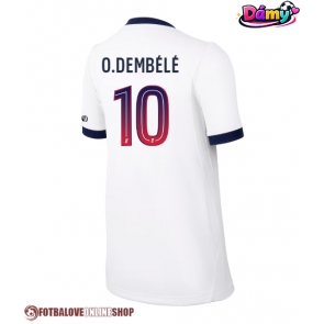 Paris Saint-Germain Ousmane Dembele #10 Venkovní Dres pro Dámy 2026-27 Krátkým Rukávem