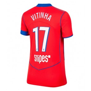 Paris Saint-Germain Vitinha #17 Alternativní Dres pro Dámy 2025-26 Krátkým Rukávem