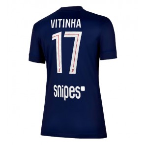 Paris Saint-Germain Vitinha #17 Domácí Dres pro Dámy 2025-26 Krátkým Rukávem