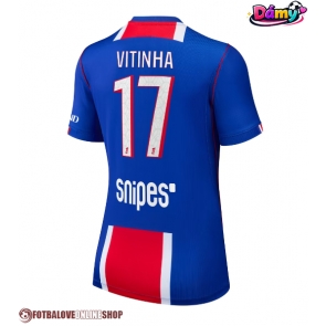 Paris Saint-Germain Vitinha #17 Domácí Dres pro Dámy 2026-27 Krátkým Rukávem