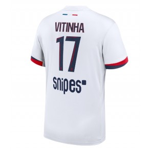 Paris Saint-Germain Vitinha #17 Venkovní Dres 2025-26 Krátkým Rukávem