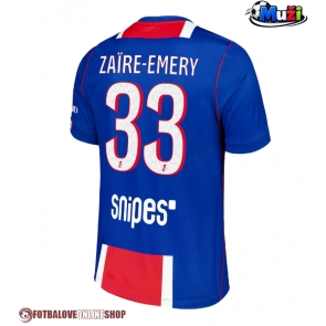 Paris Saint-Germain Warren Zaire-Emery #33 Domácí Dres 2026-27 Krátkým Rukávem