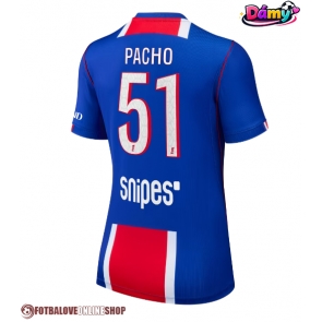 Paris Saint-Germain Willian Pacho #51 Domácí Dres pro Dámy 2026-27 Krátkým Rukávem