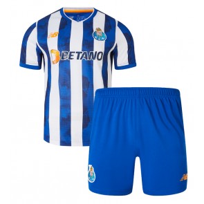 Porto Domácí dres komplet pro Děti 2024-25 Krátkým Rukávem (+ Krátké kalhoty)