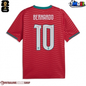 Portugalsko Bernardo Silva #10 Domácí Dres MS 2026 Krátkým Rukávem