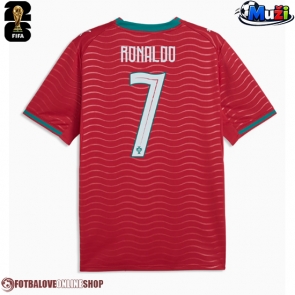 Portugalsko Cristiano Ronaldo #7 Domácí Dres MS 2026 Krátkým Rukávem
