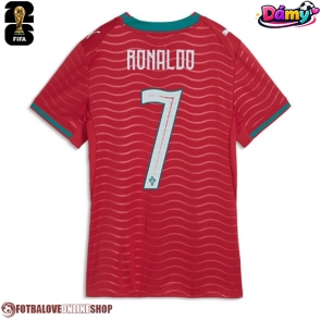Portugalsko Cristiano Ronaldo #7 Domácí Dres pro Dámy MS 2026 Krátkým Rukávem