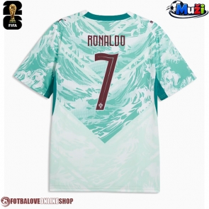 Portugalsko Cristiano Ronaldo #7 Venkovní Dres MS 2026 Krátkým Rukávem
