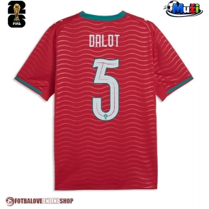 Portugalsko Diogo Dalot #5 Domácí Dres MS 2026 Krátkým Rukávem