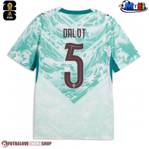 Portugalsko Diogo Dalot #5 Venkovní Dres MS 2026 Krátkým Rukávem